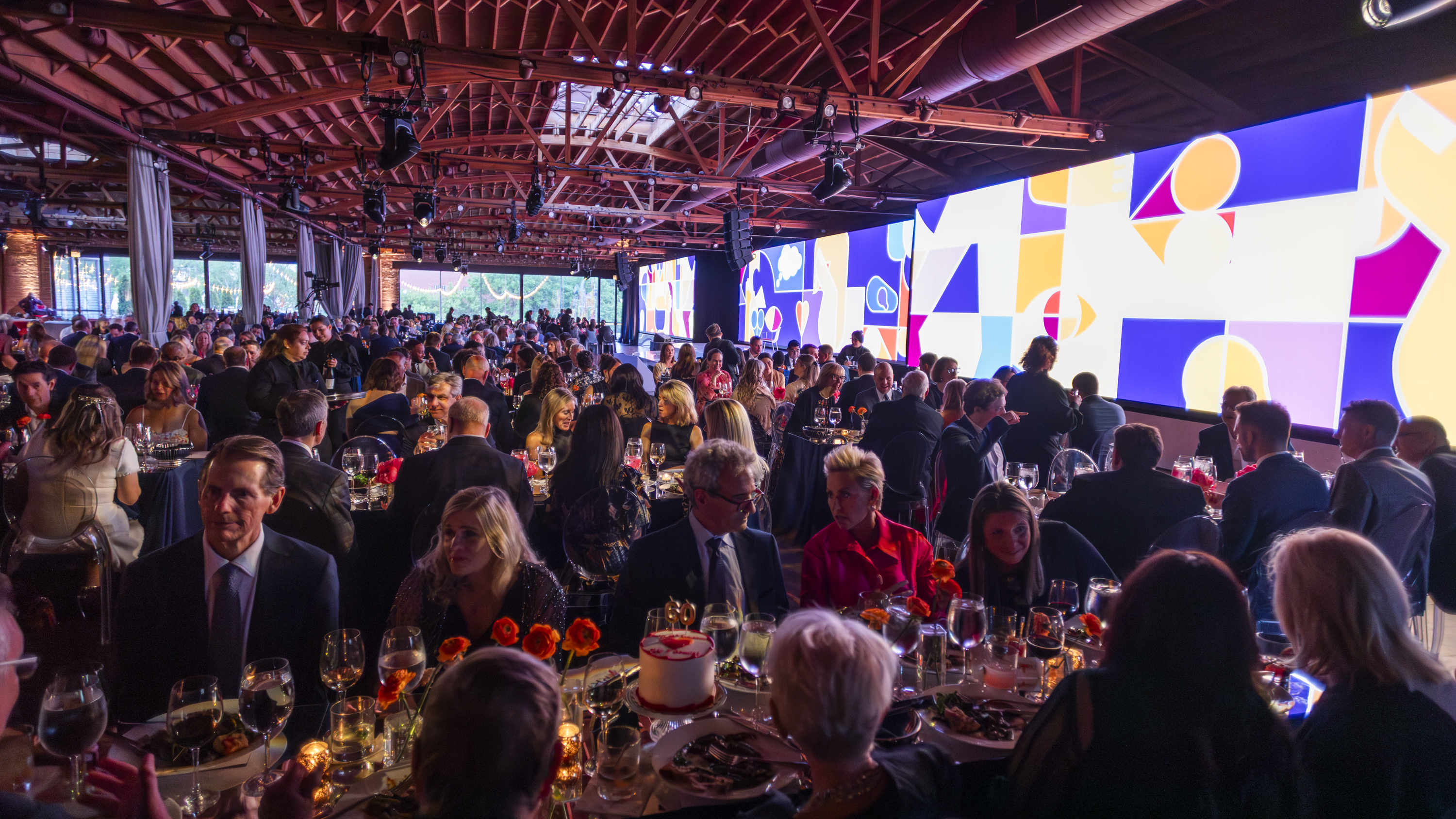 Guests dining at Spark! 2026